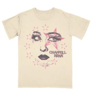 Chappell Roan Star Face T Shirt afbhzs.jpg