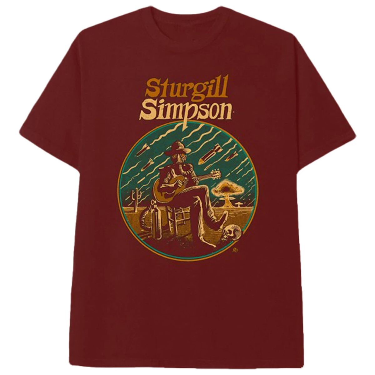 Sturgill Simpson Illustration Dateback T Shirt bodllg.jpg