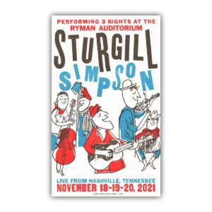 Sturgill Simpson Ryman Auditorium Poster vl4gjh.jpg