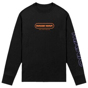 Wage War Hourglass Long Sleeve Tee Black 1 peoolf.jpg