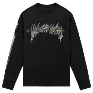 Wage War Swords Long Sleeve Tee Black 1 zgtcom.jpg