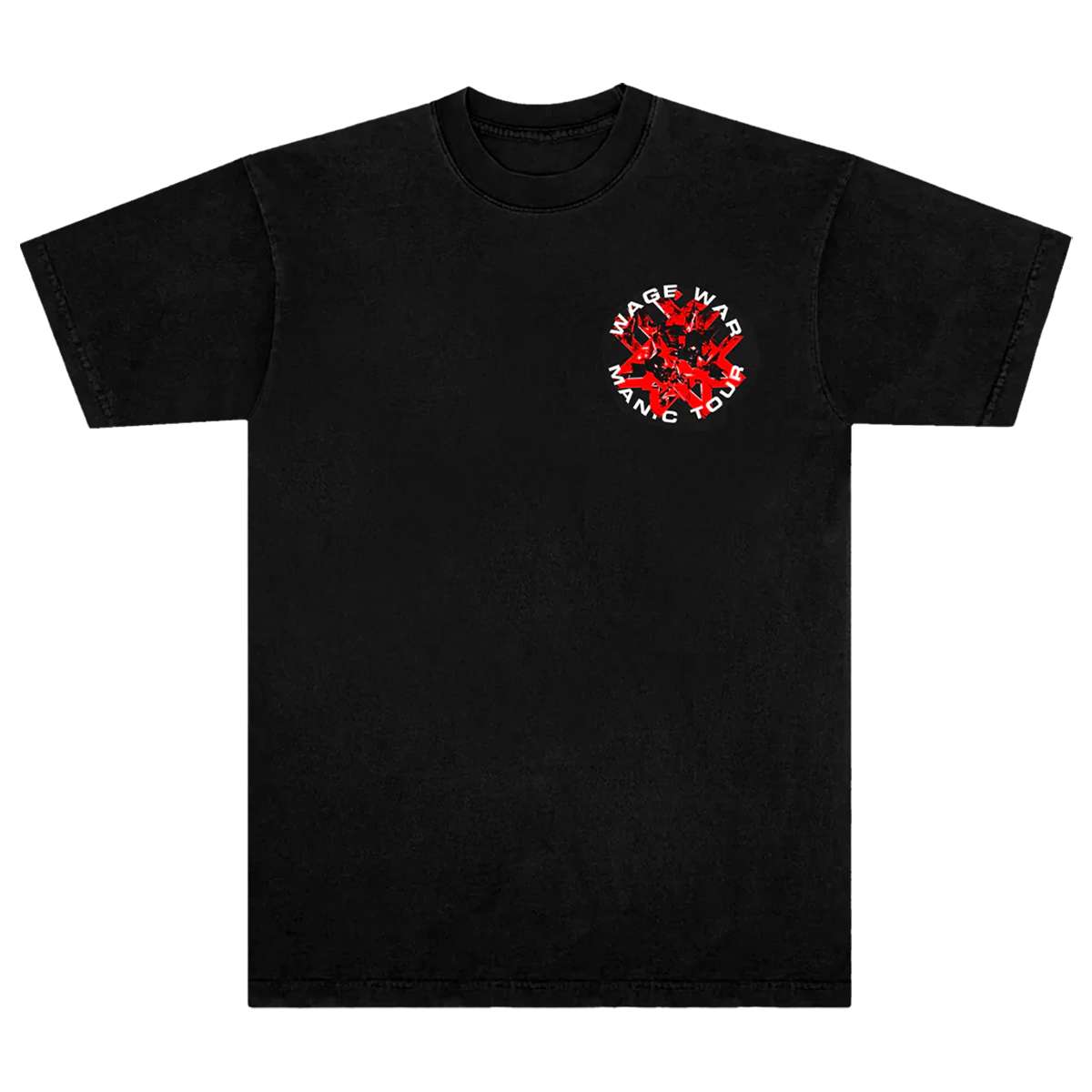 Wage War Manic Tour 2023 Tee Black 1 evdkij.jpg