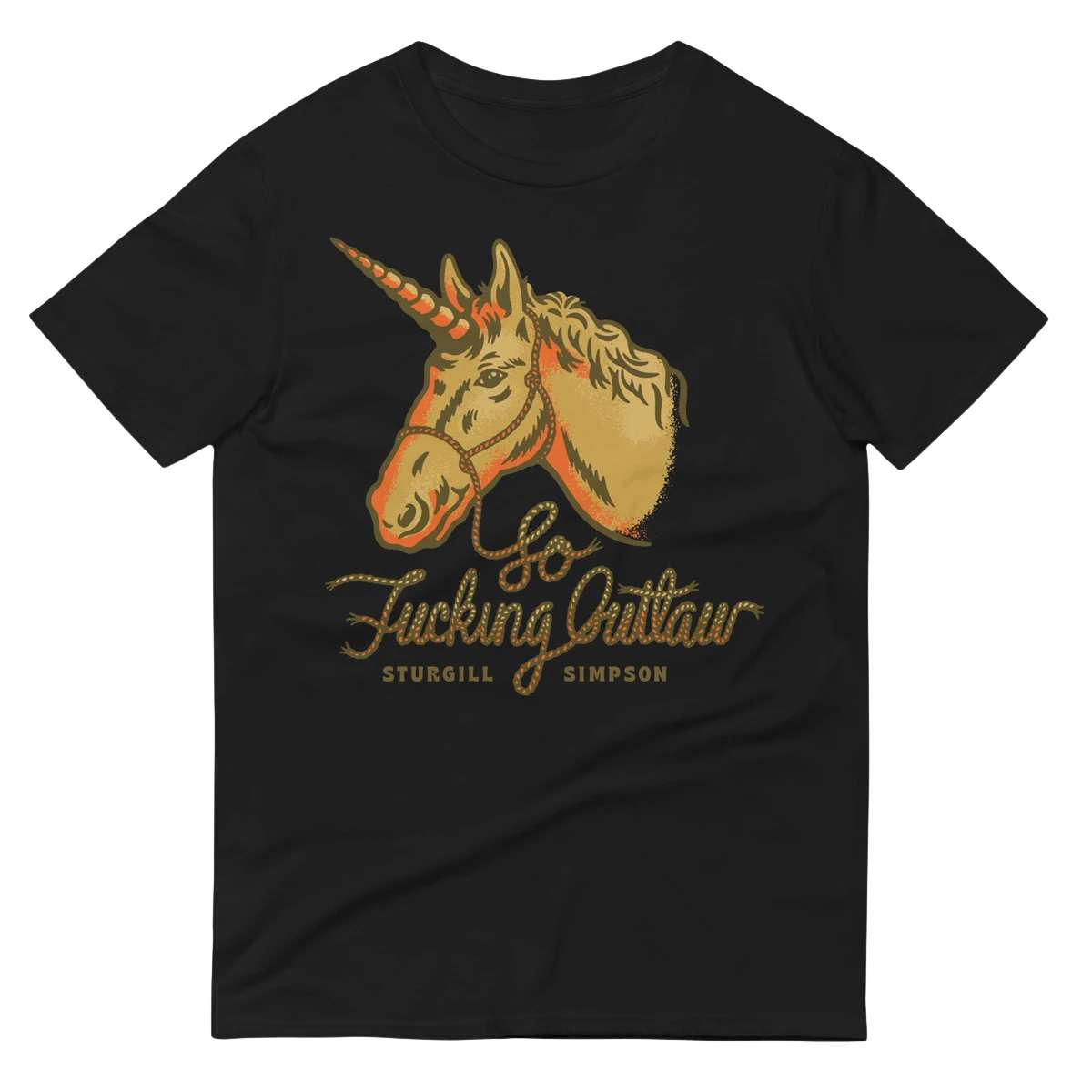 Sturgill Simpson Merch Outlaw Unicorn T Shirt grusd0.jpg