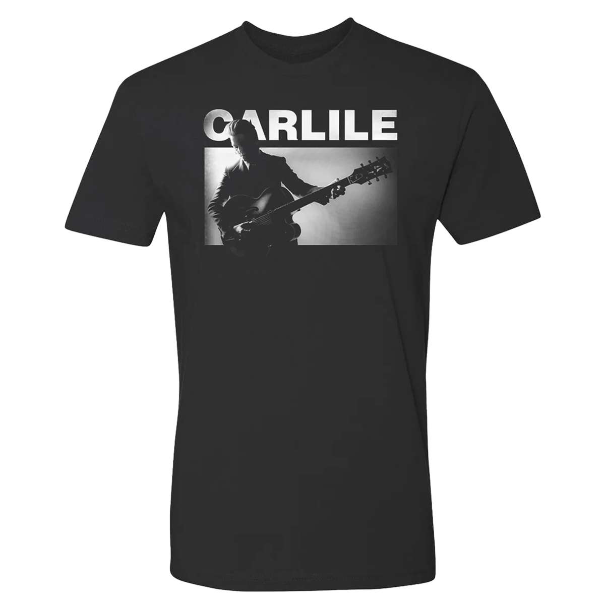 Brandi Carlile Merch Guitar Shadow White Logo Tee amhugc.jpg
