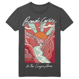 Brandi Carlile Merch In The Canyon Haze Script Tee xgrxtj.jpg