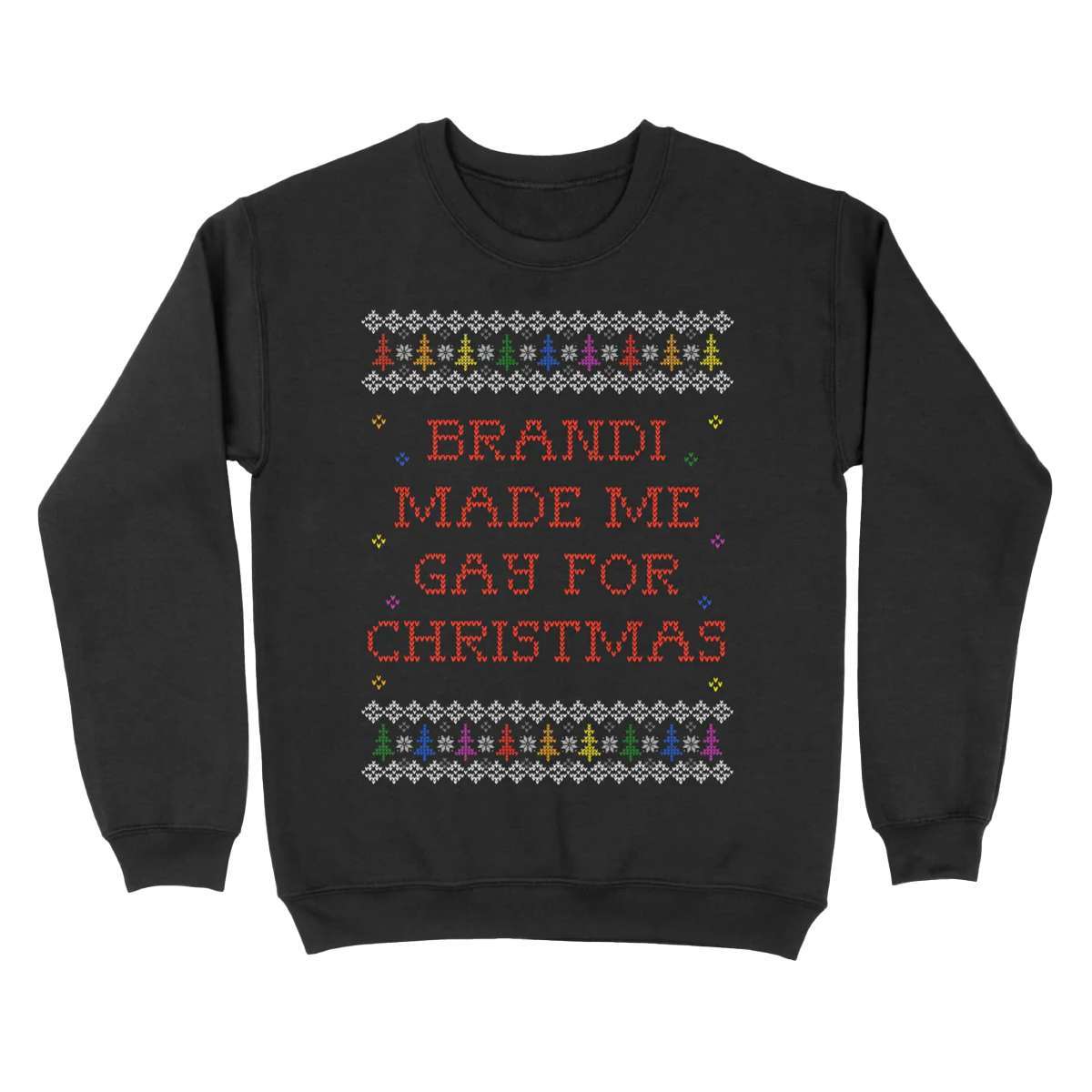 Brandi Carlile Merch Gay For Christmas T Shirt 2 abgzji.jpg