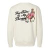 Annie Elise Merch True Crime Is My Therapy Sweatshirt 2 p4veg5.jpg