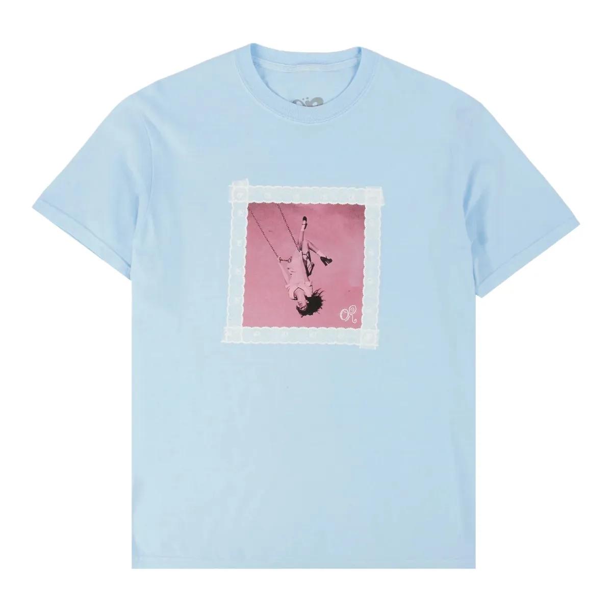 Olivia Rodrigo Merch Lace Album Cover Light Blue T Shirt e1k8qc.jpg