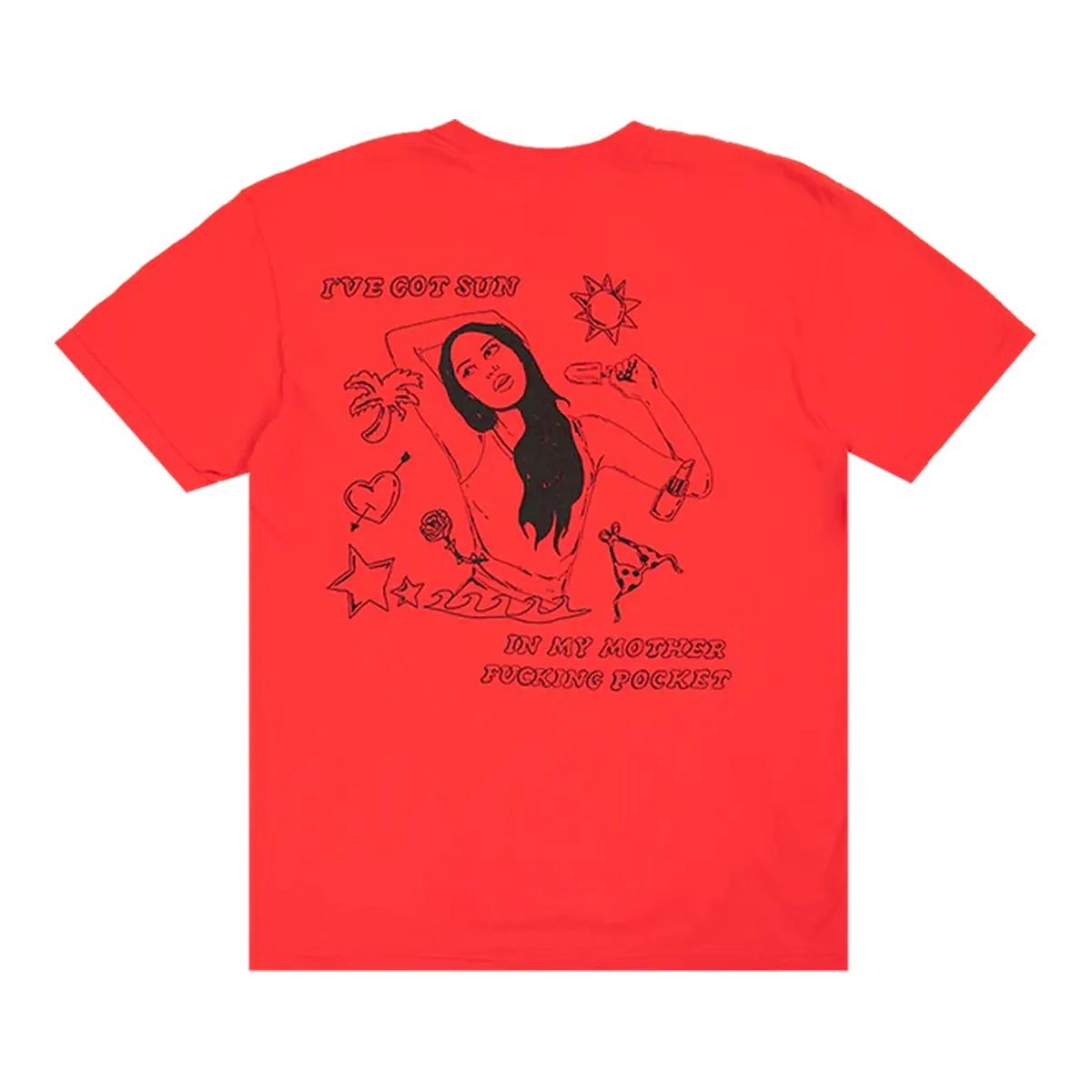 Olivia Rodrigo Merch Sun In My Mother Fucking T Shirt Red 2 i7uaxg.jpg