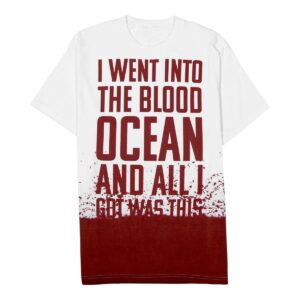 Iron Lung Merch Blood Ocean Commemorative Tee 1