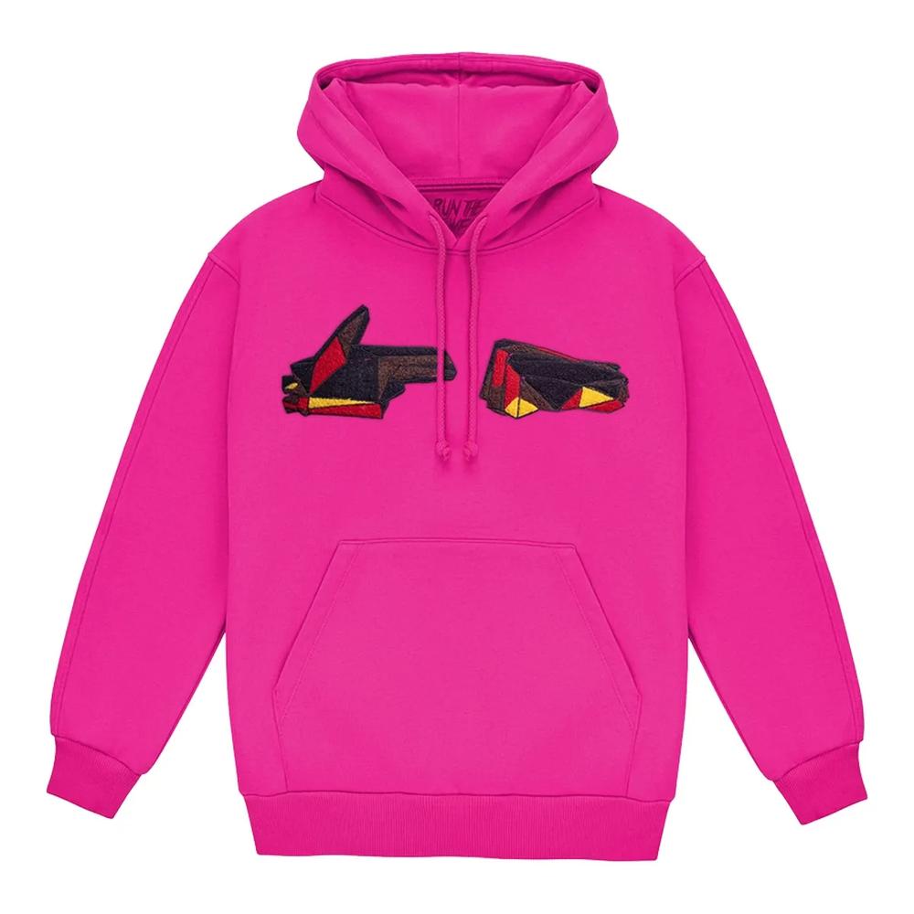 Run The Jewels Merch RTJ Chenille Hoodie Pink dbvd7a.jpg