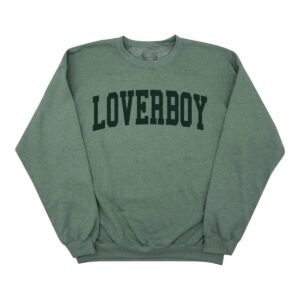 Carls A Mess Merch Loverboy University Sweatshirt Forest Green ijcii8.jpg