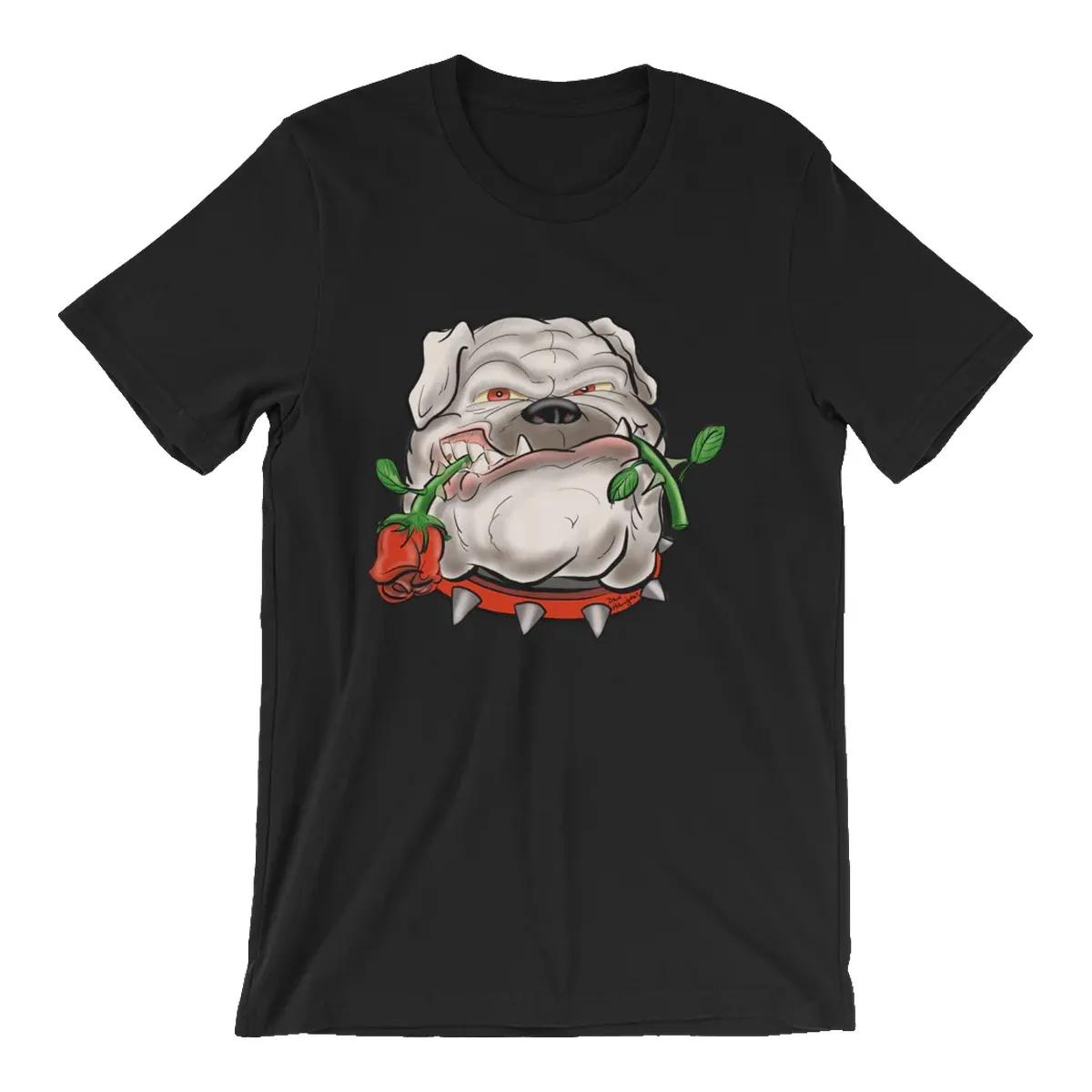 Between The Hedges Merch 2018 Rose Dawg By Dave Helwig Basic T Shirt Black ce13po.jpg