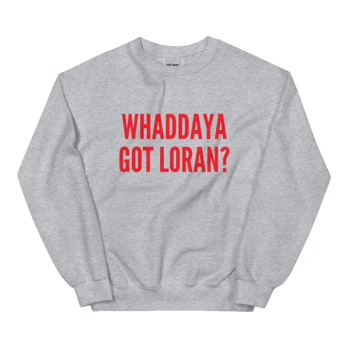 Between The Hedges Merch Whaddaya Got Loran Sweatshirt Sport Grey vk11ch.jpg