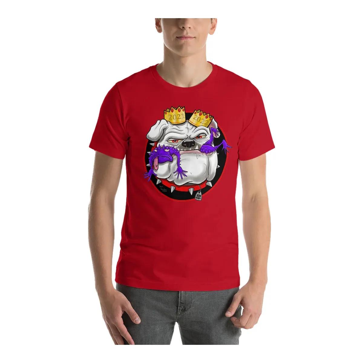 Between The Hedges Merch Tastes Like Frog 2021 2022 National Champions T Shirt Red vyjtbb.jpg