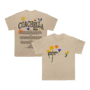 Coachella Merch Pressed Flowers 2026 Lineup T Shirt 1 rsuls7.jpg