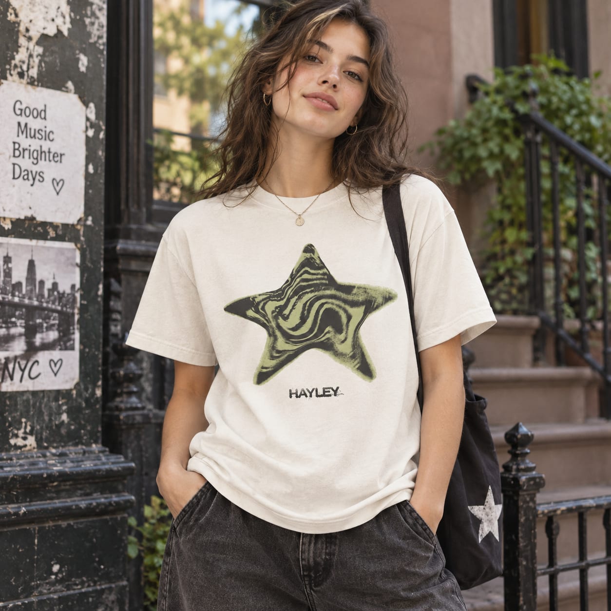 Hayley Williams Merch Hayley Star Tee 2 afqpab.jpg