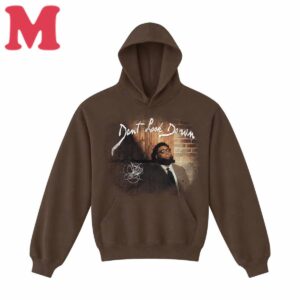 Rod Wave Merch Yarn Hoodie Brown