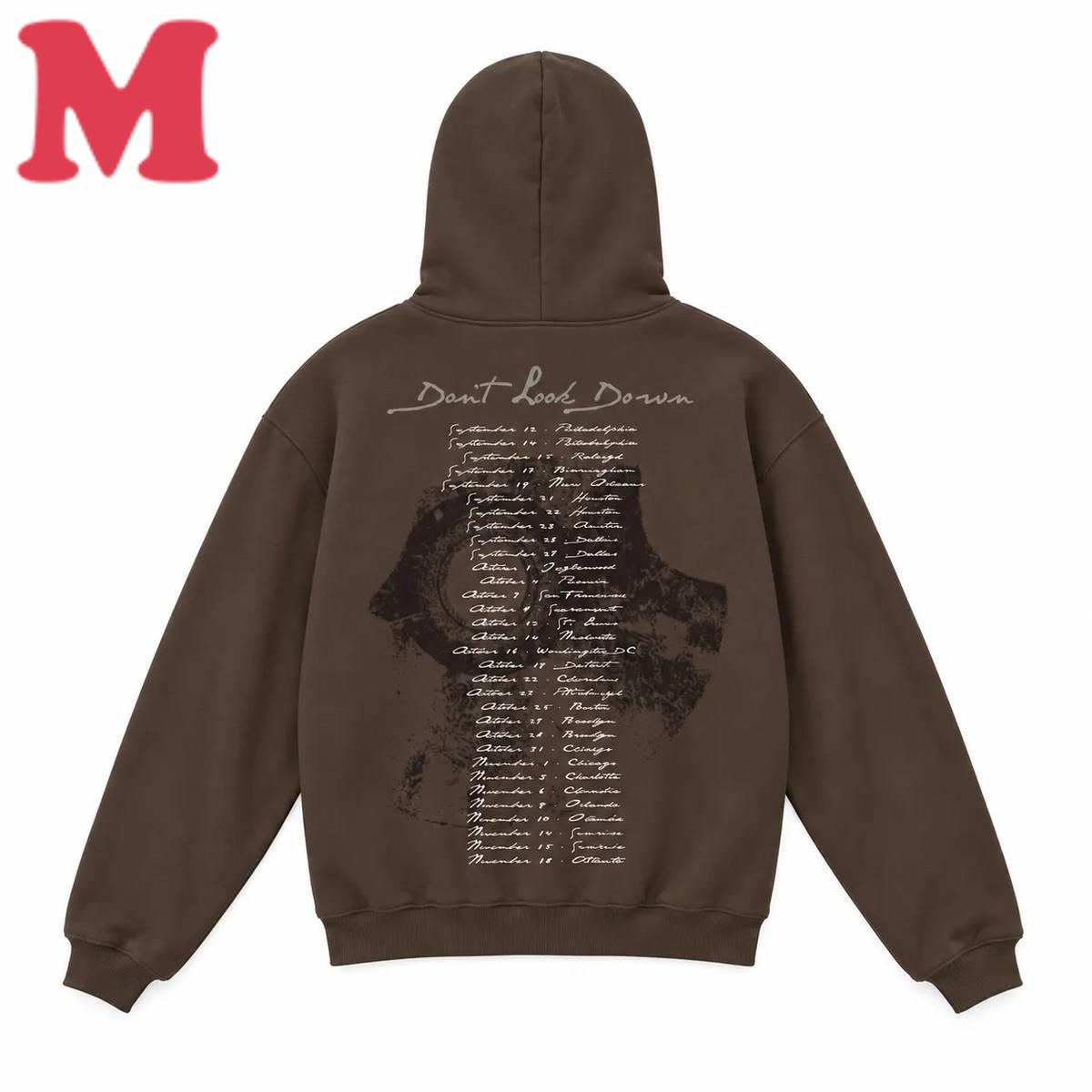 Rod Wave Merch Yarn Hoodie Brown 2