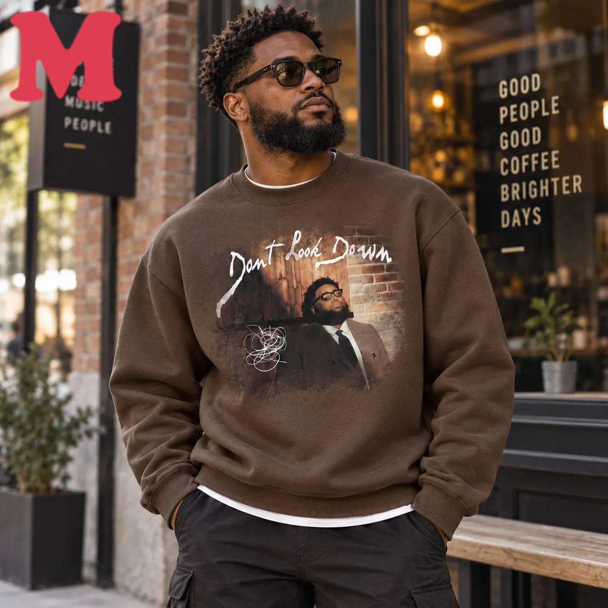 Rod Wave Merch Yarn Hoodie Brown 5