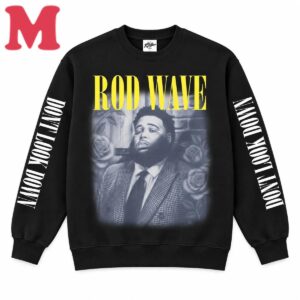 Rod Wave Merch Rosegarden Long Sleeve Black