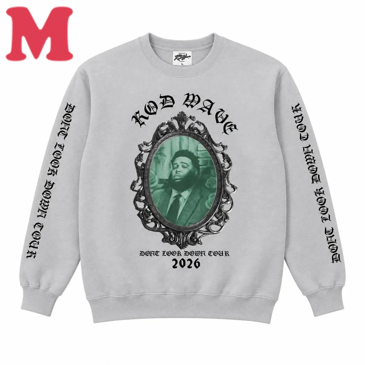 Rod Wave Merch Royal Long Sleeve Grey