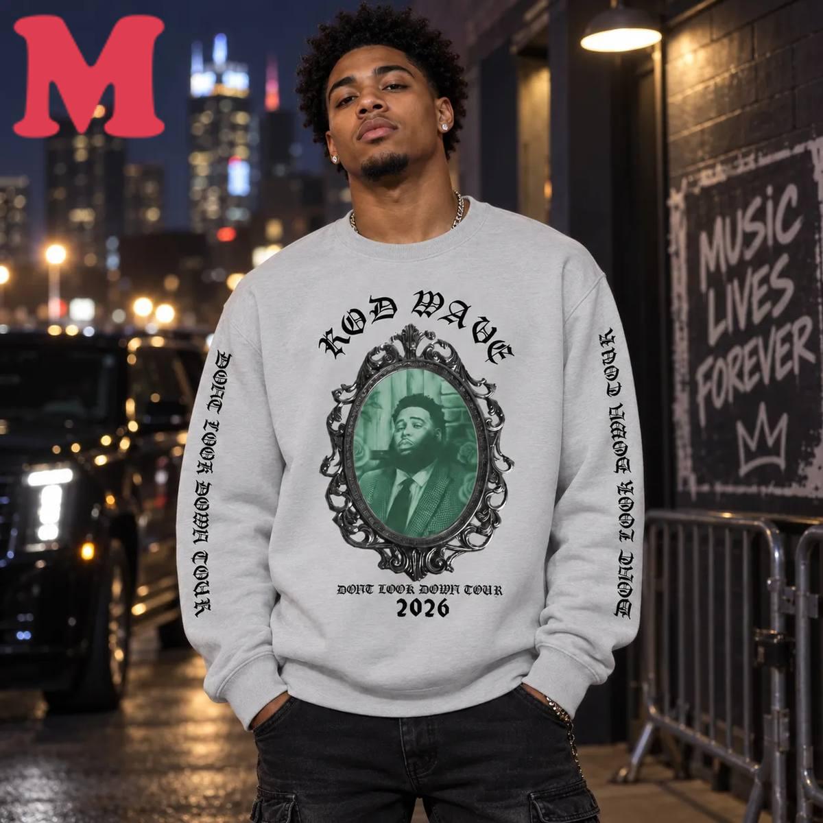 Rod Wave Merch Royal Long Sleeve Grey 7