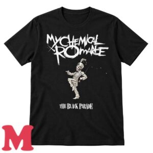 My Chemical Romance Merch Black Parade Graphic Black T-Shirt