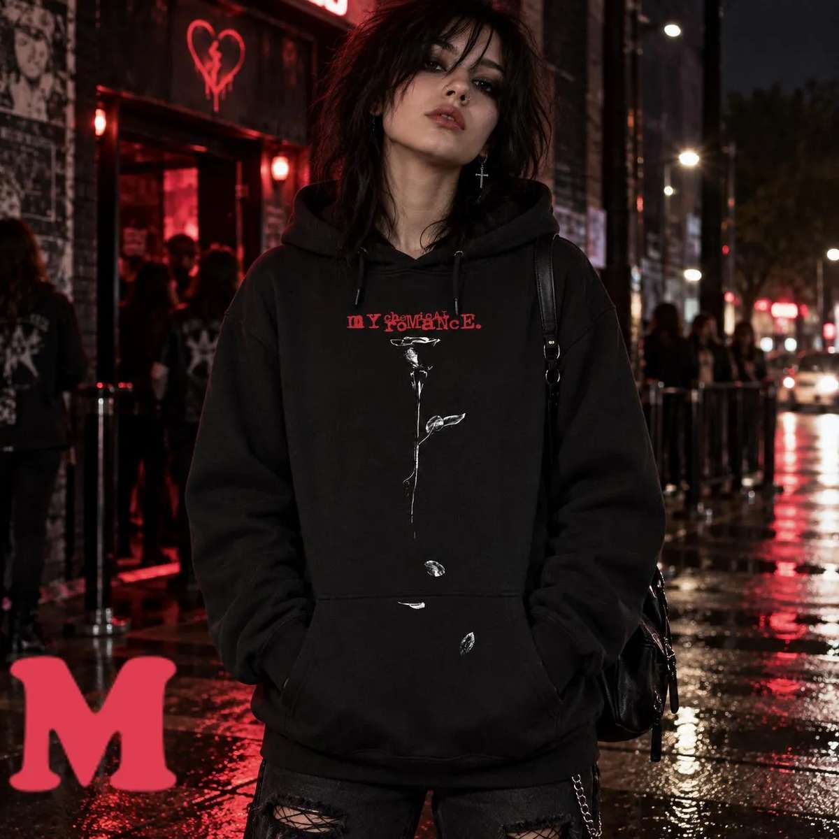 My Chemical Romance Merch Dying Rose T-Shirt 4