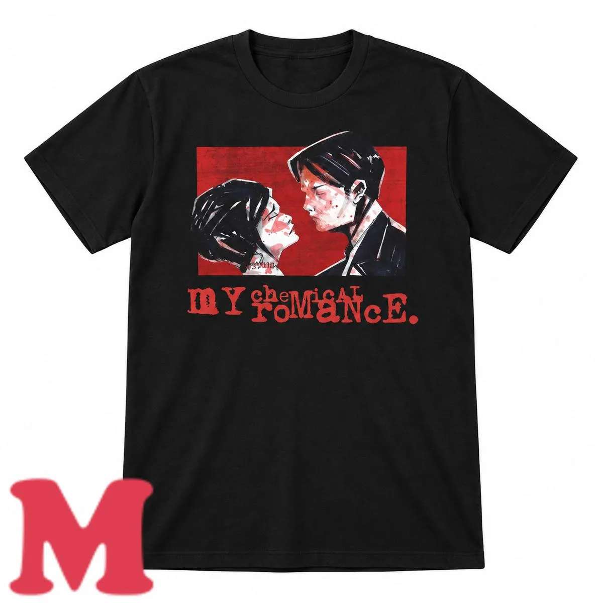My Chemical Romance Merch Faces T-Shirt