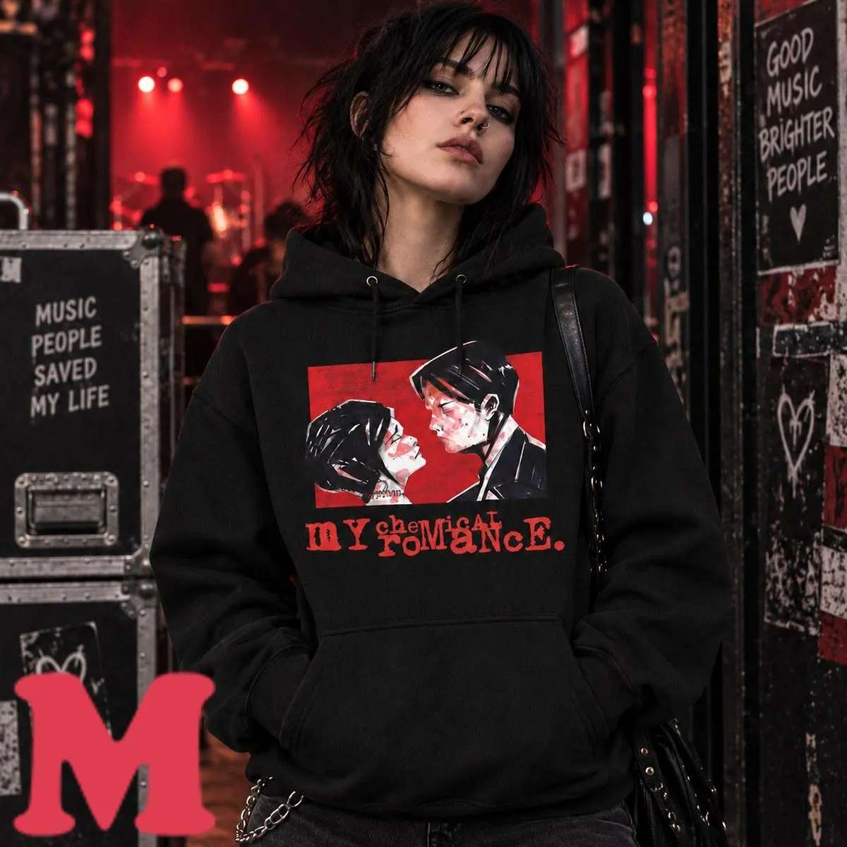 My Chemical Romance Merch Faces T-Shirt 4