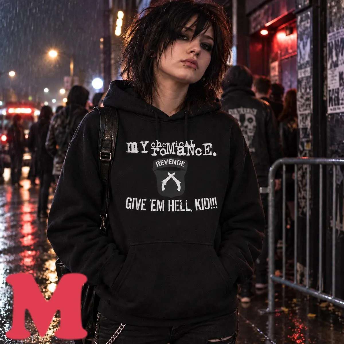 My Chemical Romance Merch Give Em Hell T-Shirt 4
