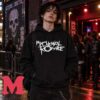 My Chemical Romance Merch My Chemical Romance Brush Logo Black T-Shirt 4