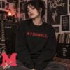 My Chemical Romance Merch Red Grunge MCR Logo Black T-Shirt 2