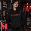 My Chemical Romance Merch Red Grunge MCR Logo Black T-Shirt 4
