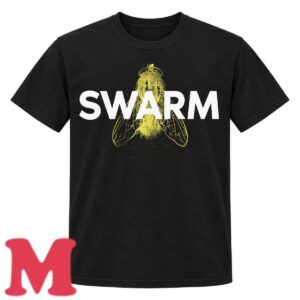 My Chemical Romance Merch Swarm Insect Black T-Shirt