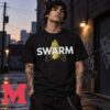 My Chemical Romance Merch Swarm Insect Black T-Shirt 1