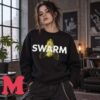 My Chemical Romance Merch Swarm Insect Black T-Shirt 2