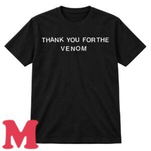 My Chemical Romance Merch Thank You For The Venom Black T-Shirt