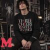 My Chemical Romance Merch Three Cheers For Sweet Revenge Black T-Shirt 3